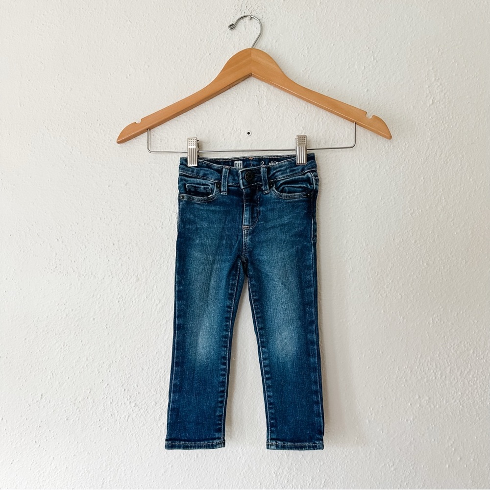 Gap Kids Toddler Girls Dark Wash Skinny Jeans